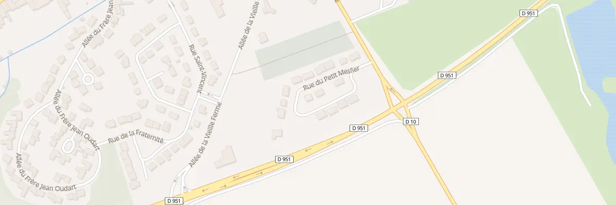 Plan du 7 Rue du Petit Meslier à Pierry