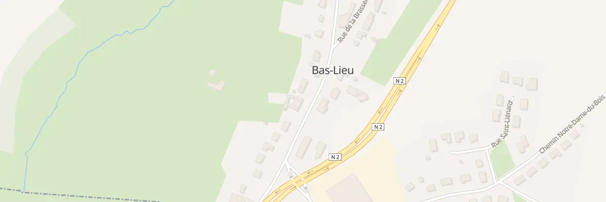 Plan du 27 Rte de Maubeuge à Bas-Lieu