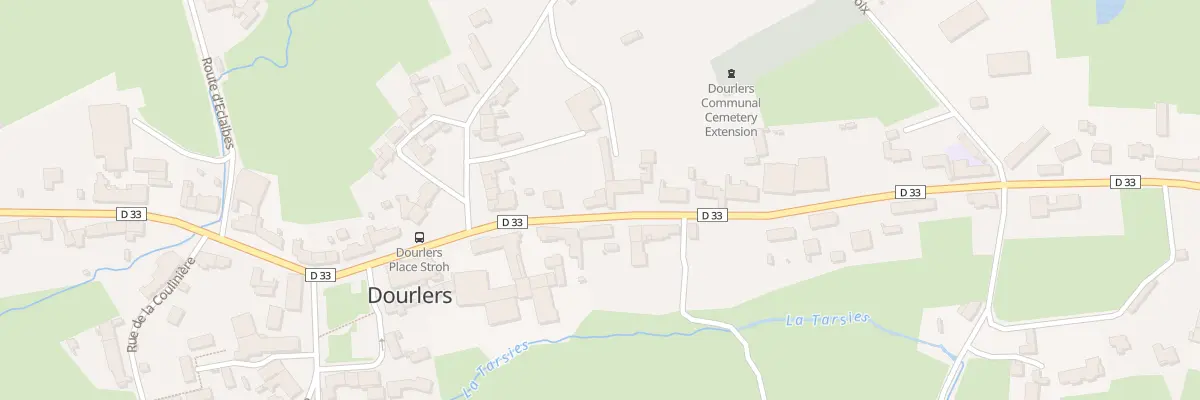 Plan du 9 Rue d’Arouzies à Dourlers