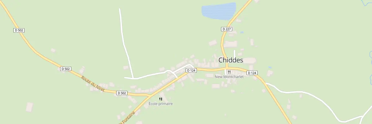 Plan du 4 Imp de la Vigne à Chiddes