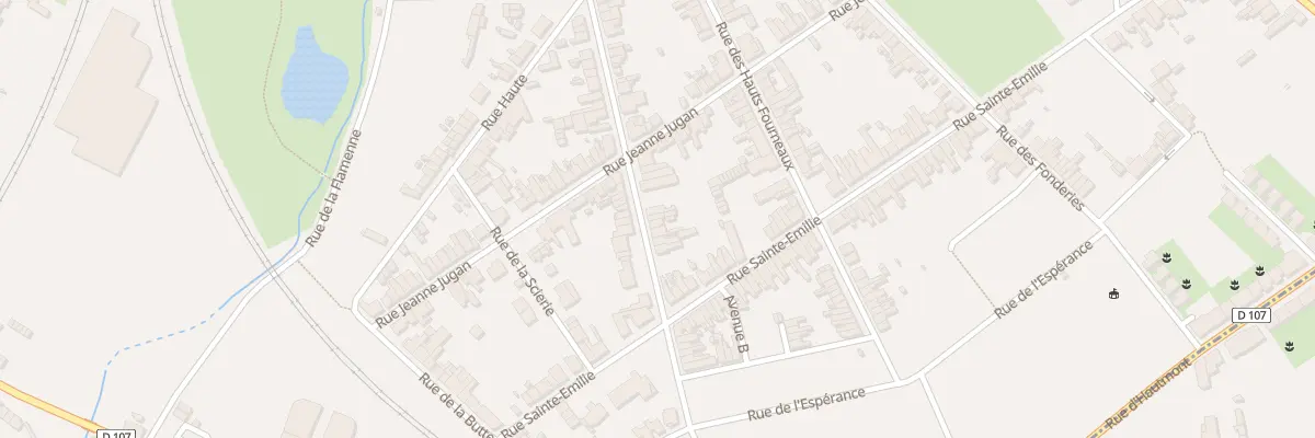 Plan du 32 Rue Kennedy à Maubeuge