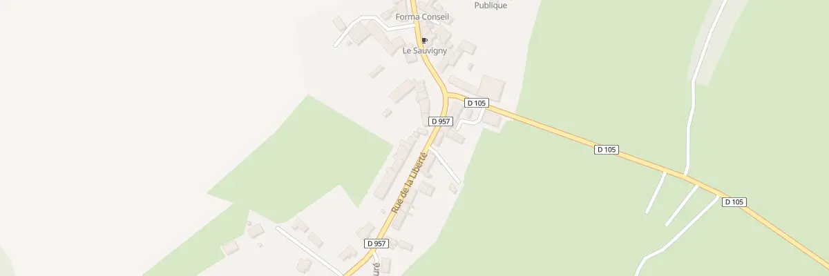 Plan du 54 Rue de la Liberté à Sauvigny-le-Bois
