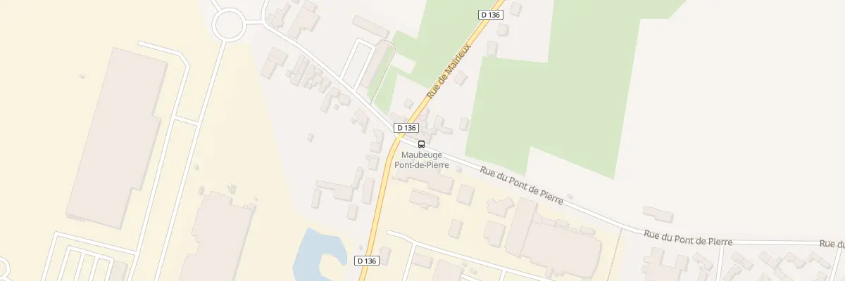 Plan du 300 Rue du Pont de Pierres à Maubeuge