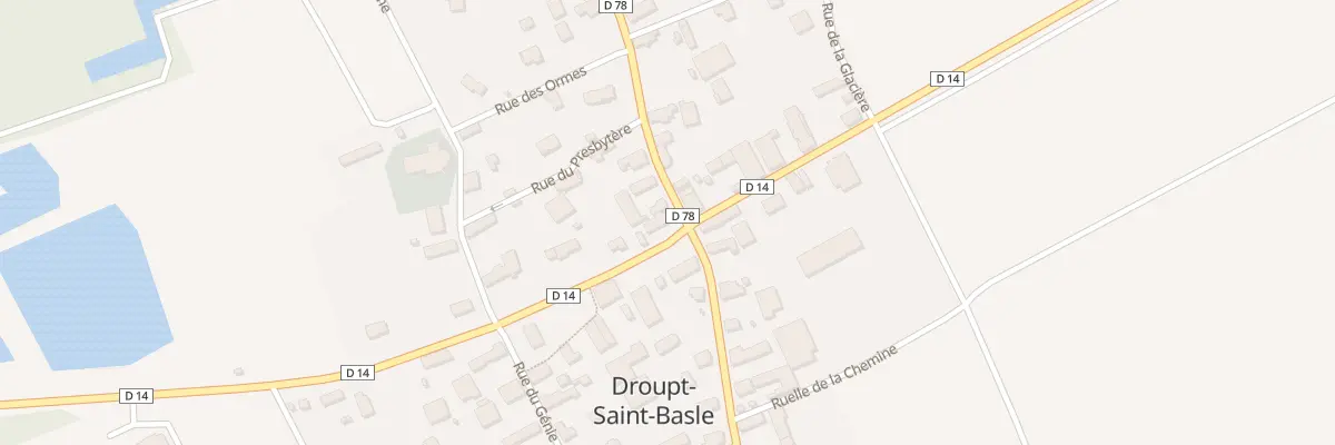 Plan du 2 Rue Royale à Droupt-Saint-Basle