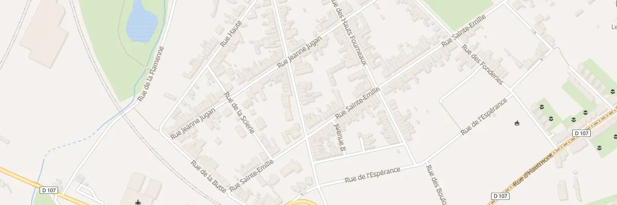 Plan du 24 Rue Kennedy à Maubeuge