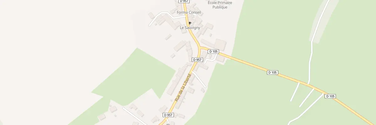 Plan du 52 Rue de la Liberté à Sauvigny-le-Bois