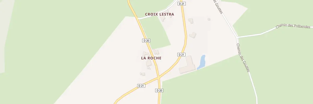 Plan du 9000 La Roche à Ailleux