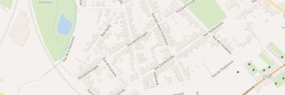 Plan du 40 Rue Kennedy à Maubeuge