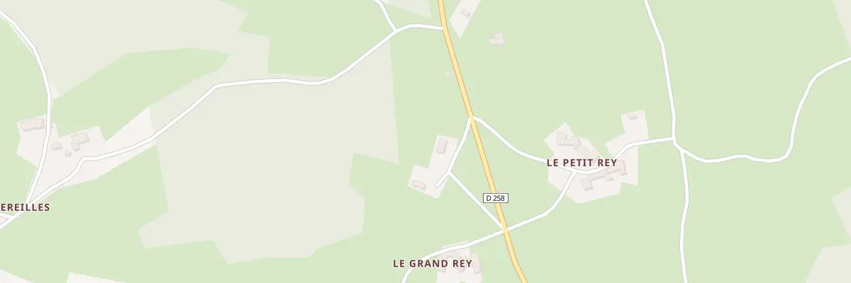 Plan du 5210 Les Champs à La Chaulme