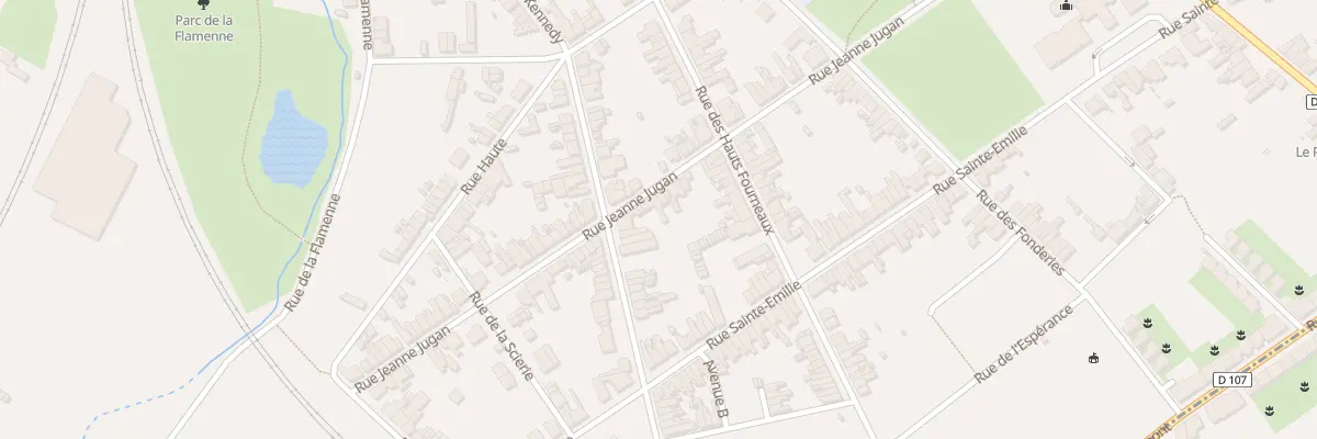 Plan du 42 Rue Kennedy à Maubeuge
