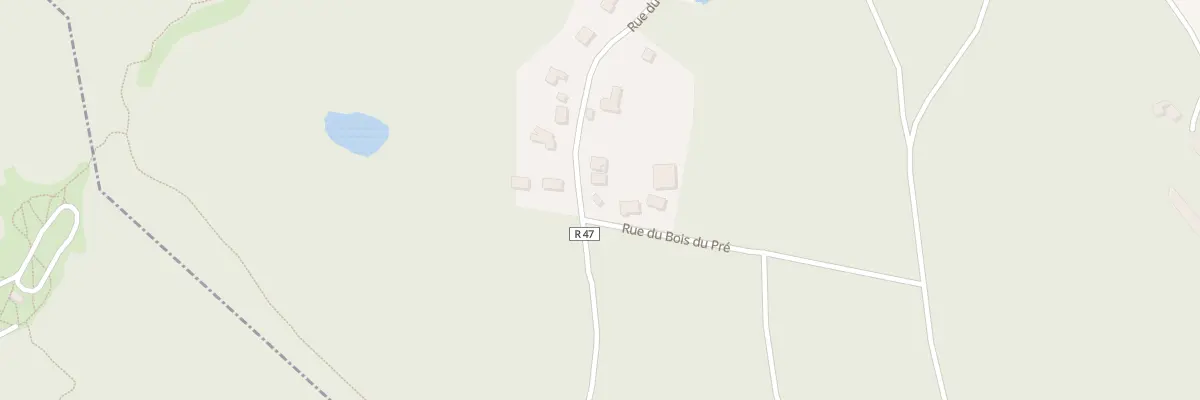 Plan du 75 Rue du Parc à Pouillon