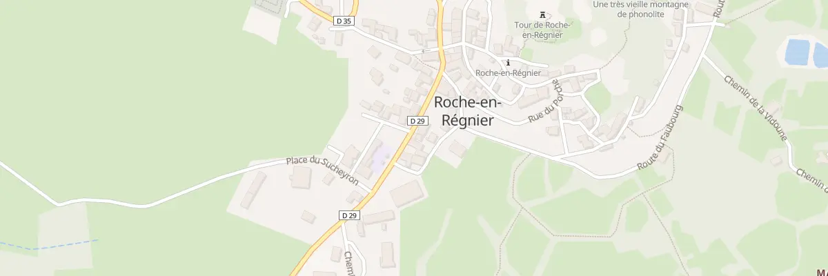 Plan du 308 Pl du Sucheyron à Roche-en-Régnier