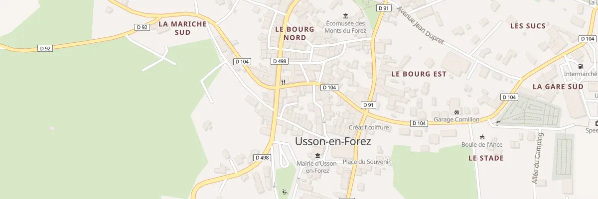 Plan du 7 Imp Pied de la Vialle à Usson-en-Forez