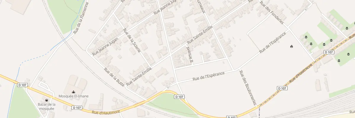 Plan du 18 Rue Kennedy à Maubeuge