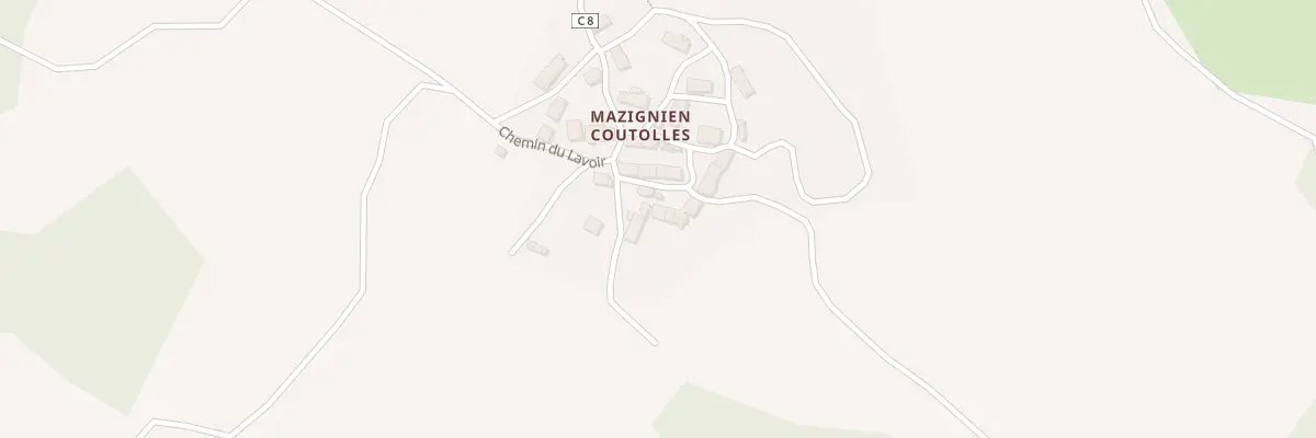 Plan du 4 Che des Retraites à Marigny-l’Église