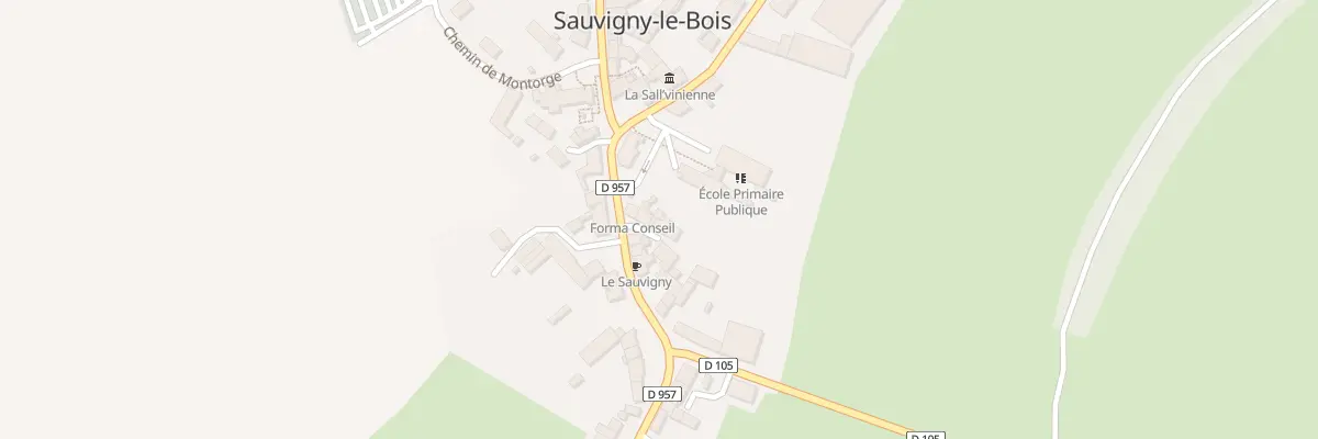 Plan du 45A Rue de la Liberté à Sauvigny-le-Bois