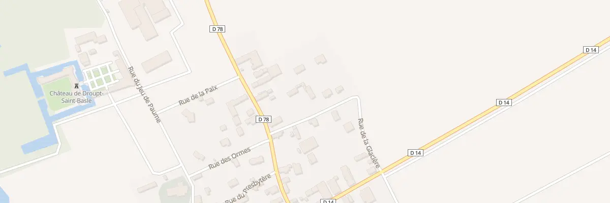 Plan du 3 Rue de la Glaciere à Droupt-Saint-Basle