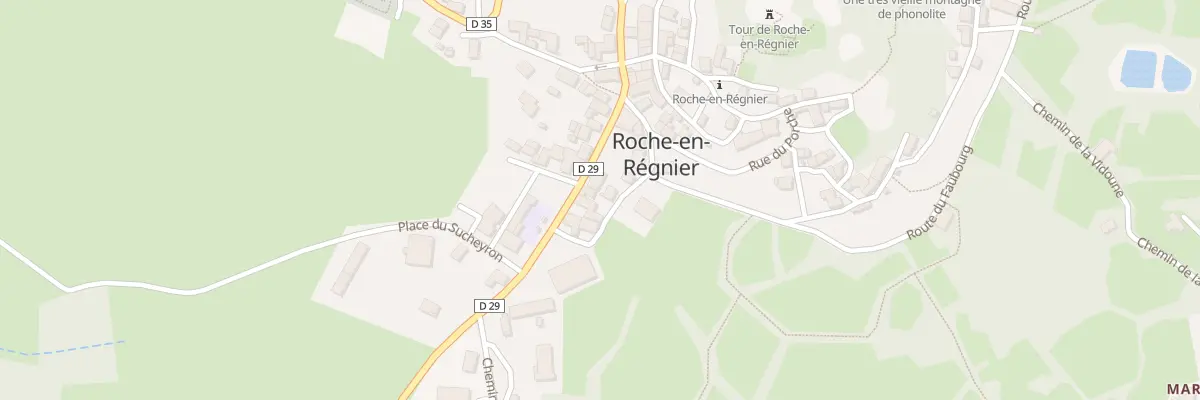 Plan du 71 Rue du Colombier à Roche-en-Régnier