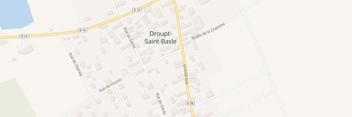 Plan du 28 Gr Grande Rue à Droupt-Saint-Basle