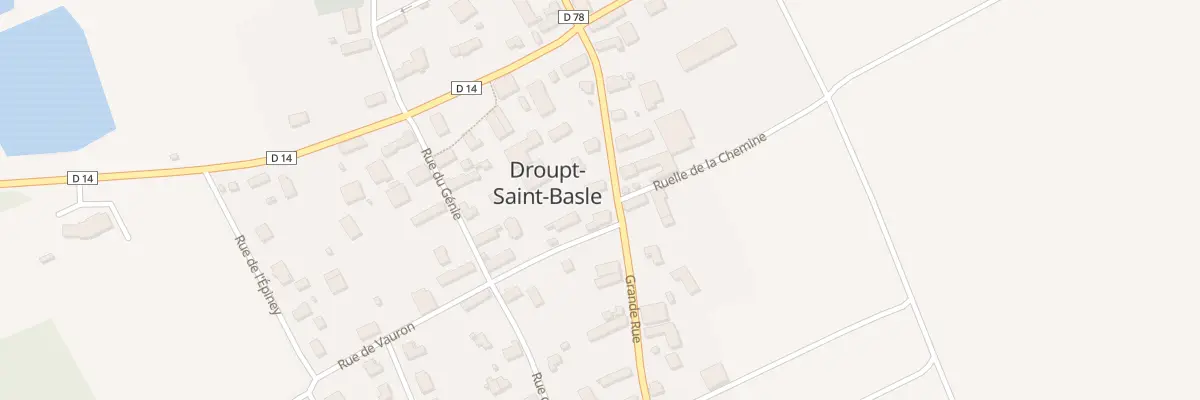 Plan du 26 Grande Rue à Droupt-Saint-Basle
