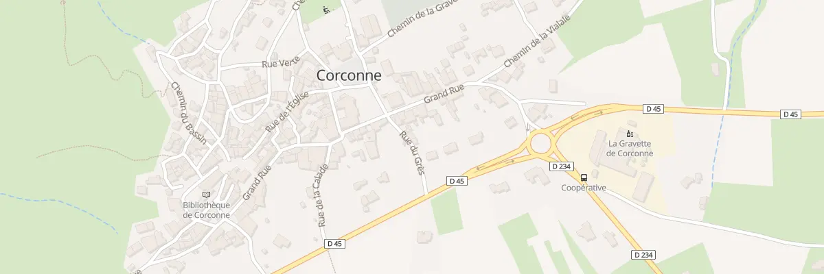 Plan du 5320 Rue du Gres à Corconne