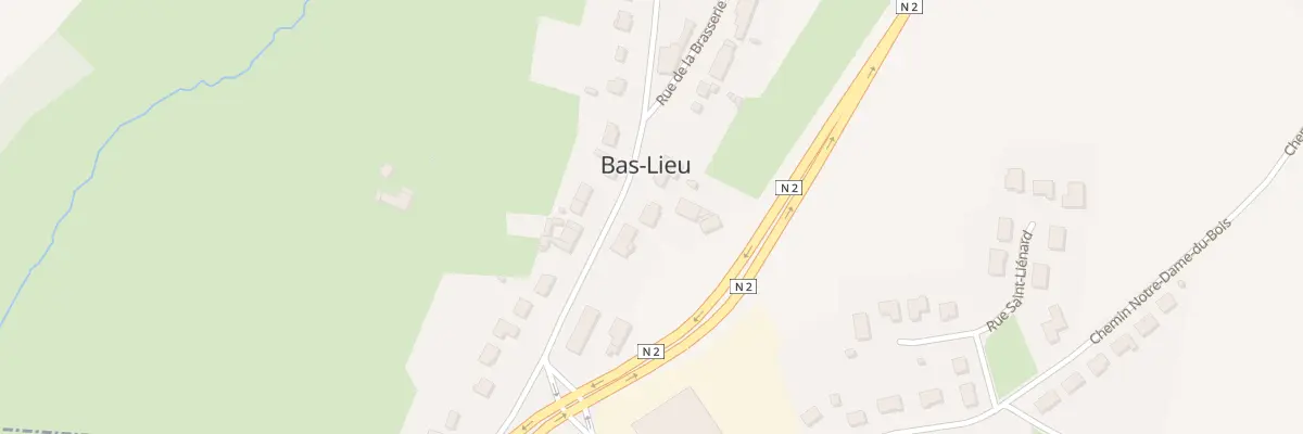 Plan du 8 Rte de Maubeuge à Bas-Lieu