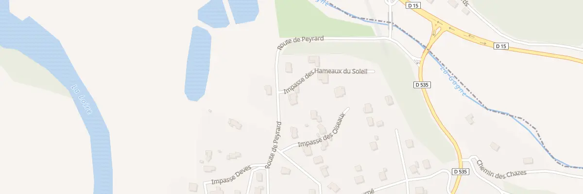 Plan du 2 Imp des Hameaux du Soleil à Coubon