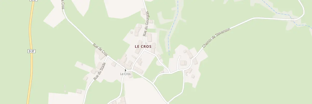 Plan du 5109 Le Cros à Saint-Martin-de-Fugères