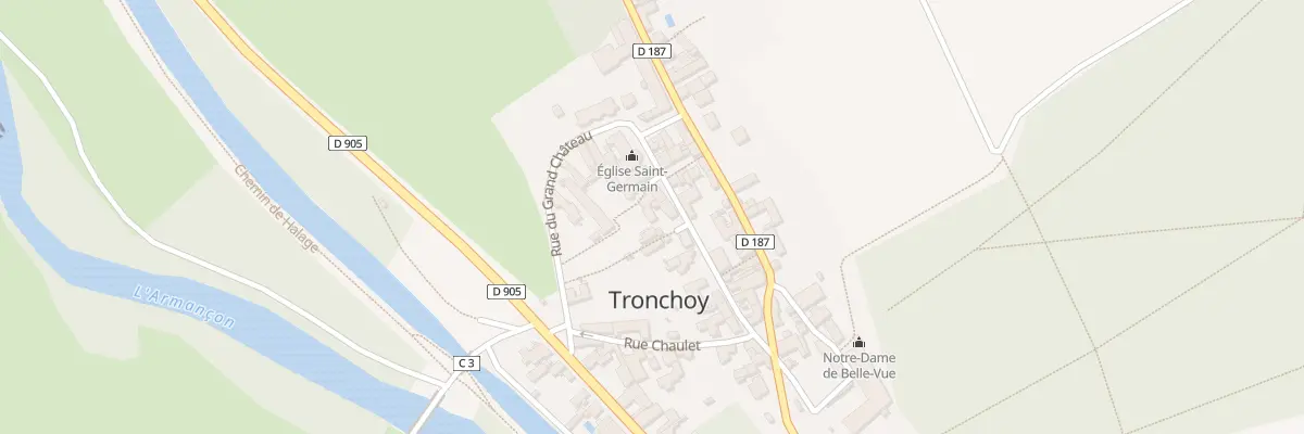 Plan du 2A Rle Basile Gauchot à Tronchoy