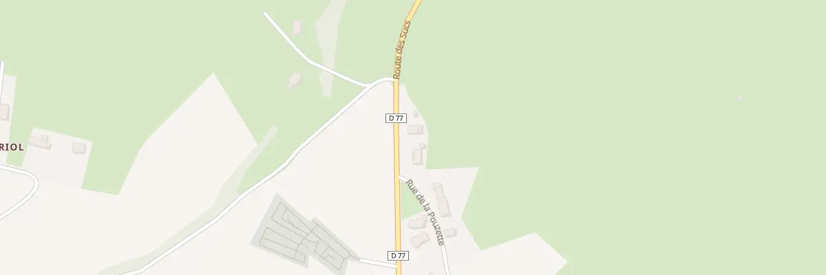 Plan du 410 Rte des Sucs à Beaulieu