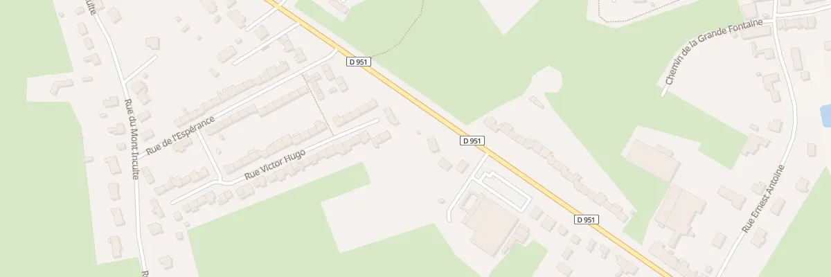 Plan du 3 Rue Victor Hugo à Avesnelles