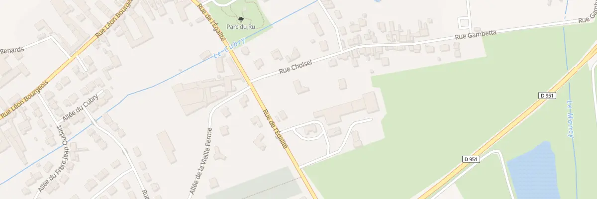 Plan du 6 Rue Choisel à Pierry