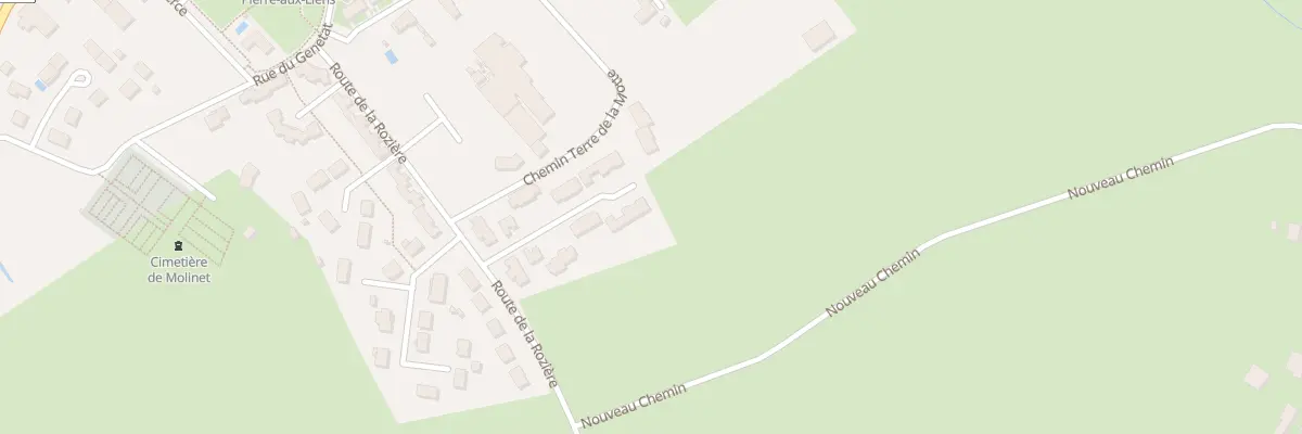 Plan du 16 Lot Terre de la Motte à Molinet