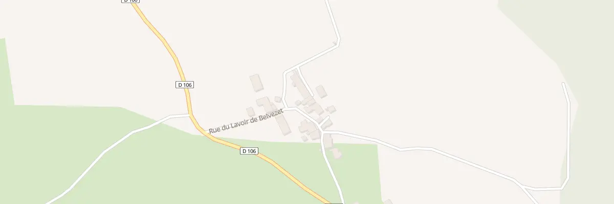 Plan du 5009 Belvezet à Lavillatte