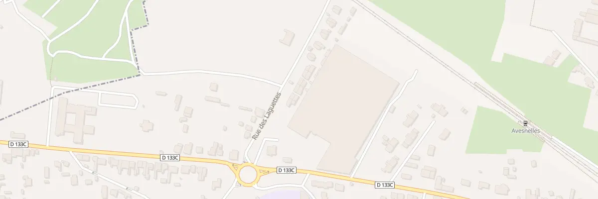 Plan du 8 Rue des Laguettes à Avesnelles