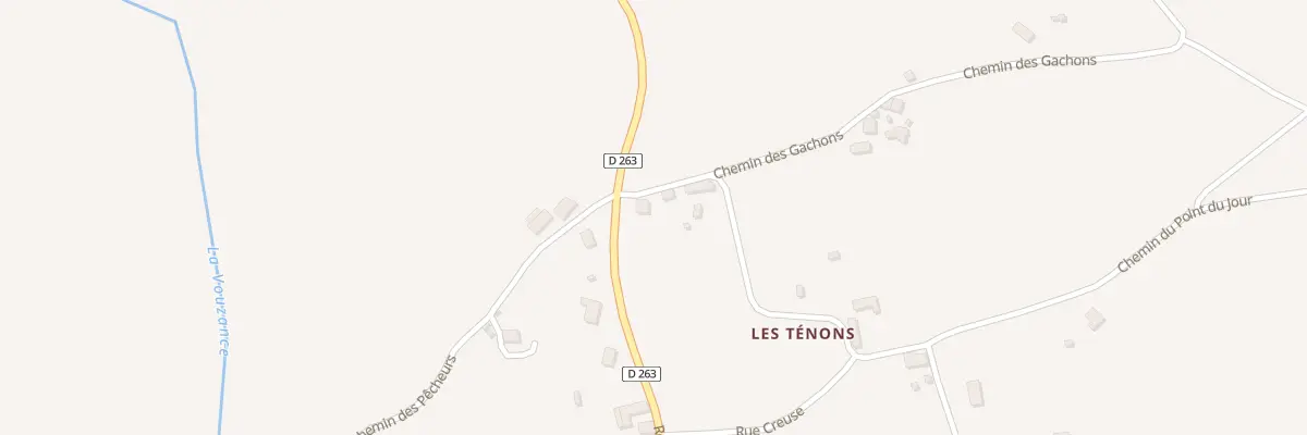 Plan du 10 Rte de Molinet à Saint-Léger-sur-Vouzance