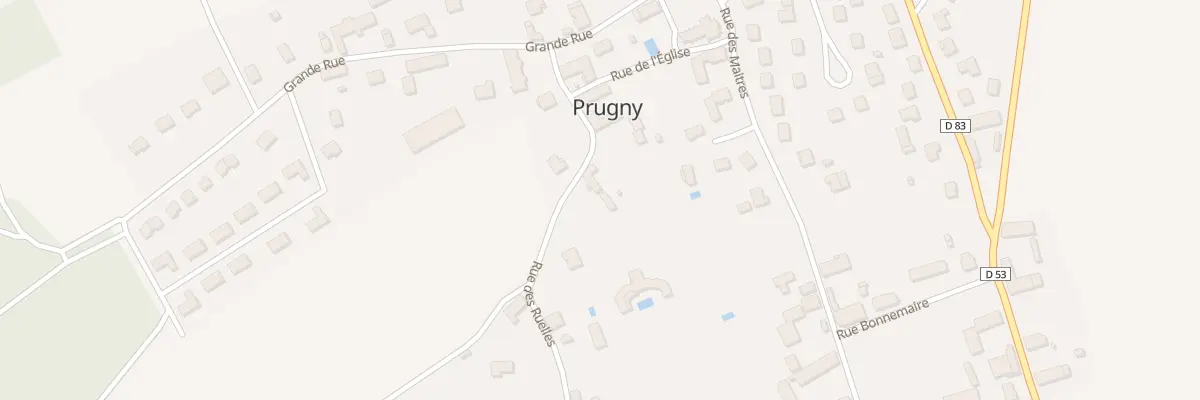 Plan du 5 Rue des Ruelles à Prugny