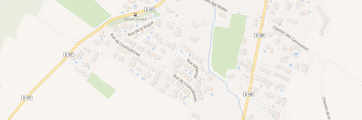 Plan du 2 Rue de Fanlade à Vacquières