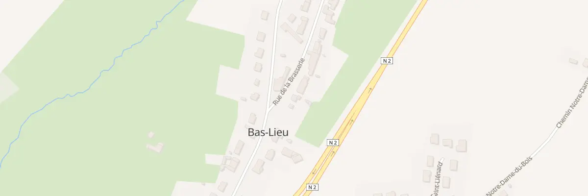 Plan du 2 Che de la Brasserie à Bas-Lieu