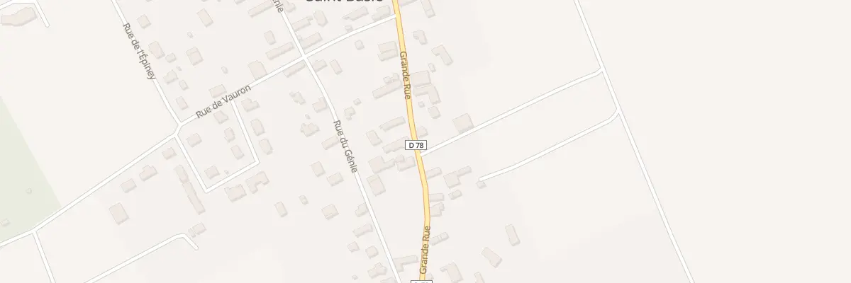 Plan du 37 Gr Grande Rue à Droupt-Saint-Basle