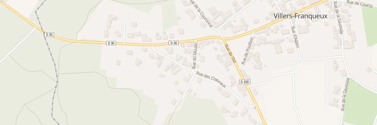 Plan du 2 Rue des Masures à Villers-Franqueux