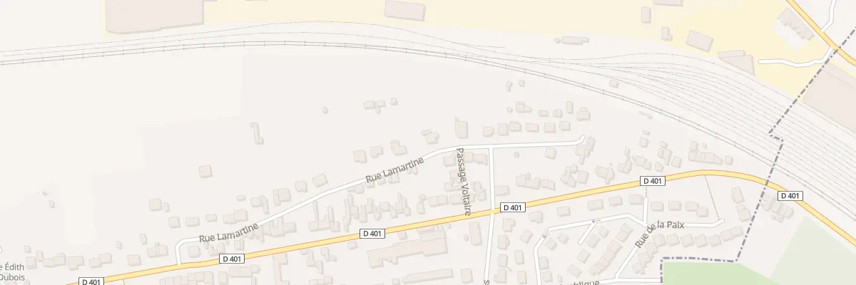 Plan du 20 Rue Lamartine à Mardeuil