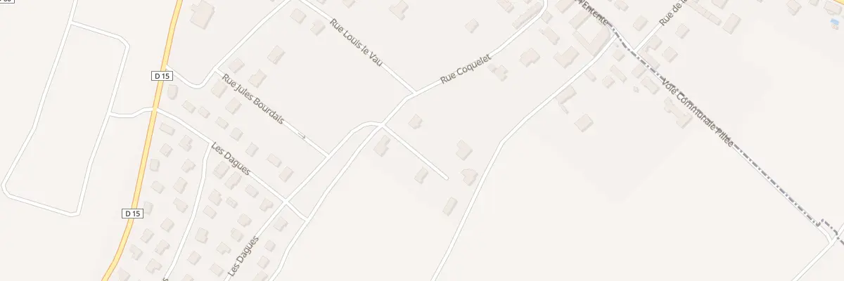 Plan du 11 Rue Coquelet à Macey