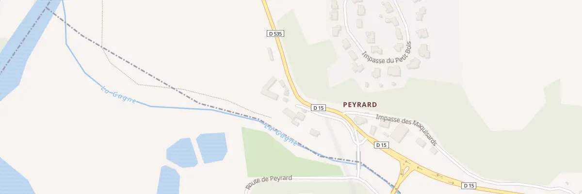 Plan du 6 Imp du Viaduc à Saint-Germain-Laprade
