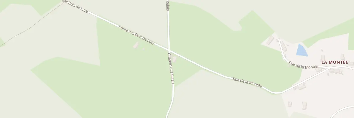 Plan du 41 Rue de la Montée à Luzy