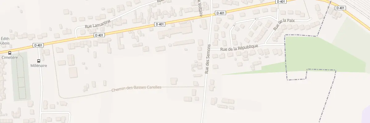 Plan du 10 Rue des Semons à Mardeuil