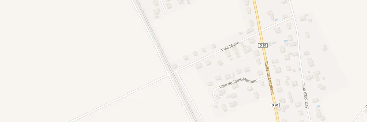 Plan du 210 Vc Marin à Savières