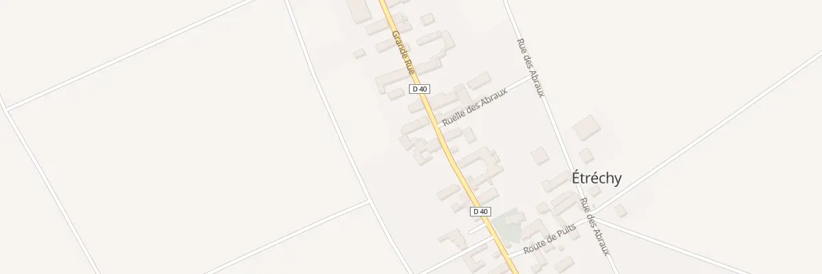 Plan du 26 Gr Grande Rue à Étréchy