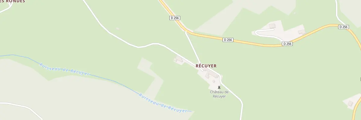 Plan du 5082 Recuyer à Saillant