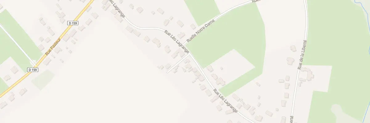 Plan du 12 Rue Leo Lagrange à Gognies-Chaussée